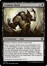 Reviver Cadáver / Animate Dead - Magic: The Gathering - MoxLand